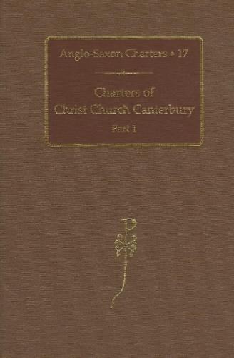 Charters of Christ Church Canterbury, Part 1