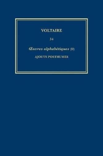 Œuvres complètes de Voltaire (Complete Works of Voltaire) 34