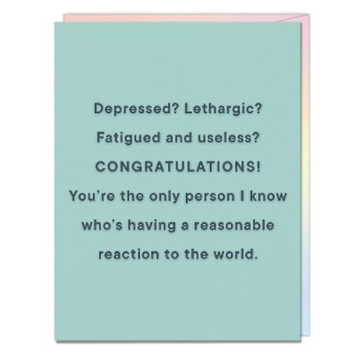 6-Pack Em & Friends Reaction to the World Greeting Cards