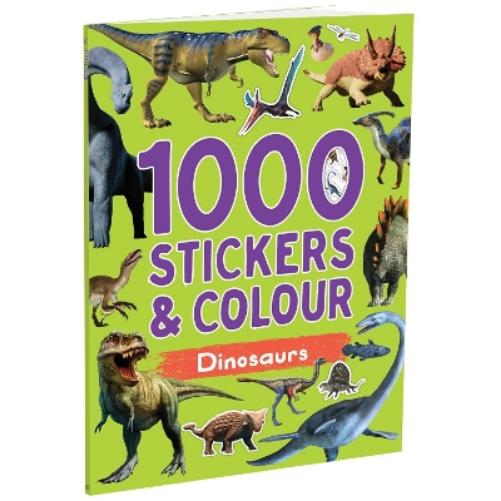 1000 Stickers & Colour - Dinosaurs