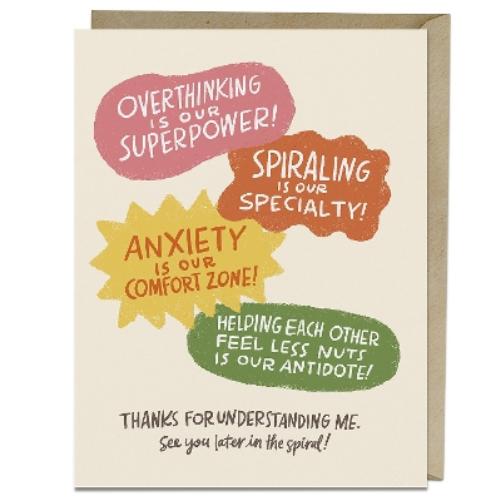 6-Pack Em & Friends See You in the Spiral Greeting Card