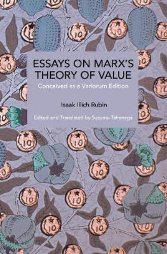 Essays on Marx's Theory of Value