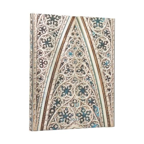2027 Vault of the Milan Cathedral (Duomo di Milano) Ultra 12-Month Hardcover Dayplanner (Wrap Closure) Verso