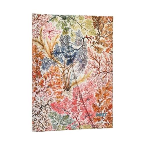 2027 Anemone (William Kilburn) Midi 12-Month Hardcover Dayplanner (Wrap Closure) Vertical