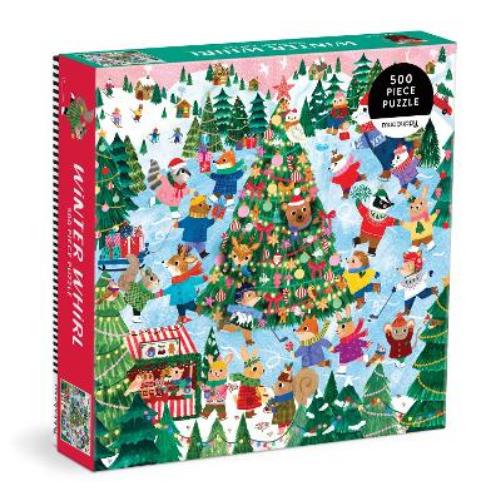 Winter Whirl 500 Piece Family Puzzle