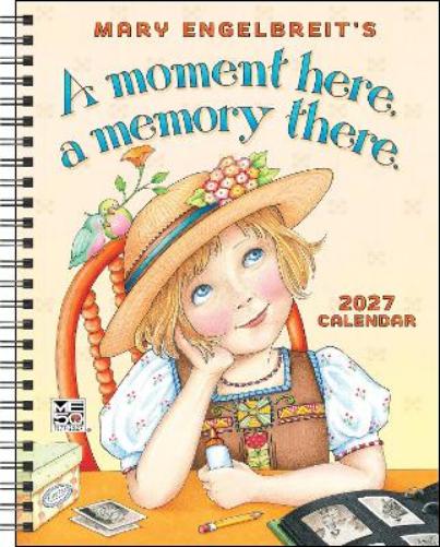 Mary Engelbreit's A Moment Here, A Memory There 2027 Monthly/Weekly Planner