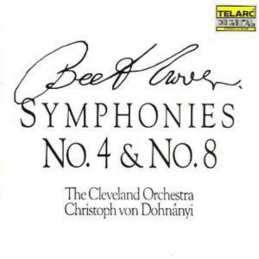 Symphonies Nos. 4 and 8 (Dohnanyi, Cleveland Orchestra)