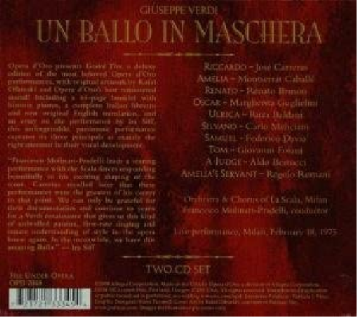 Un Ballo En Maschera