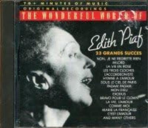 Edith Piaf - The Wonderful; World of Edith Piaf: 23 G