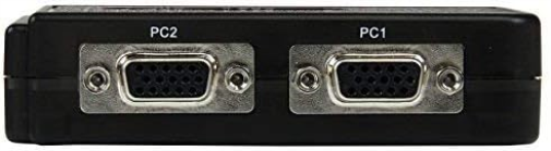 StarTech.com Kit commutateur KVM USB VGA à 2 ports avec audio et câbles - Switch écran clavier souris - Noir (SV211KUSB)