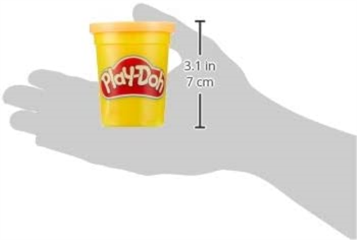 Play-Doh 4 Pack of Sweet Themed Non-Toxic Colors for Kids 2 Years and Up, 4-Ounce Cans (Pink, Light Blue, Bright Orange, Purple) E4869ES0