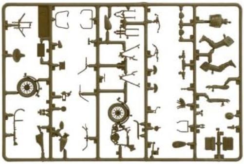 Italeri 510000322 – 1:35 U.S. Motorcycles WWII