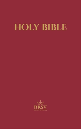 NRSV Updated Edition Pew Bible (Hardcover, Burgundy)