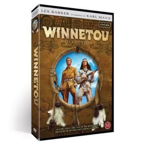 Winnetou Collection 4-DVD Box Set - English Audio. Digitally Remastered, Special Edition Import. Apache Gold, The Last of The Renegades, Treasure of the Silver Lake, Among Vultures.