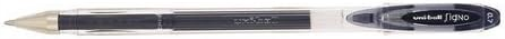 Uni-ball 322978 SigNo UM120 Gel Rollerball Pen 0.7 mm Tip 0.4 mm Line Ref 9001180 - Black, Pack of 12