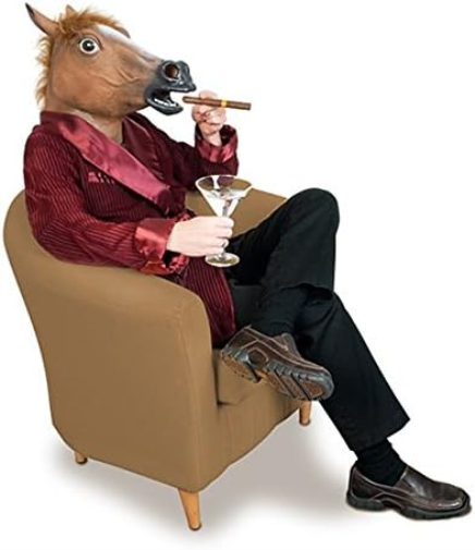 Bristol Novelty BM160 Horse Mask, Brown