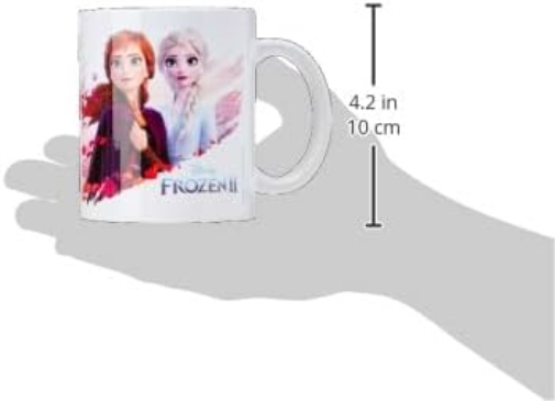 Disney MG25581 Frozen 2 Destiny Is Calling Mug, Ceramic, White