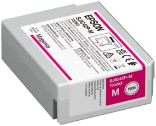 SJIC42P-M Ink cartridge for ColorWorks C4000e ( Magenta