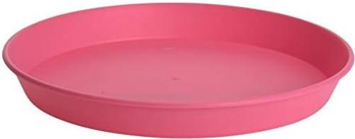 Excellent Housewares Set of 6 22.5cm Reusable Plastic Dinner Plate