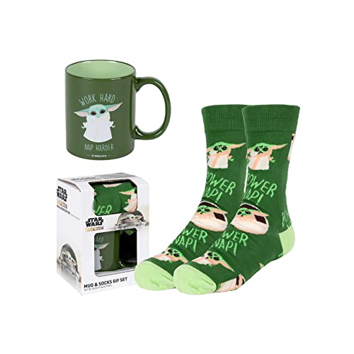 Star Wars: The Mandalorian Tasse und Socken Set Gr