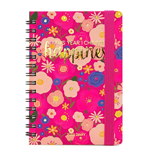 Small Weekly Spiral Bound Diary 12 Month Stationery