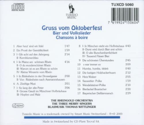 Oktoberfest Songs