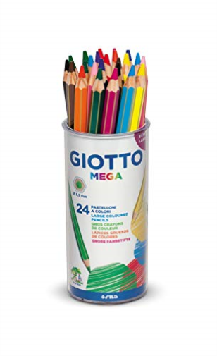 Cf24Barattolo Pastelli Giotto Mega