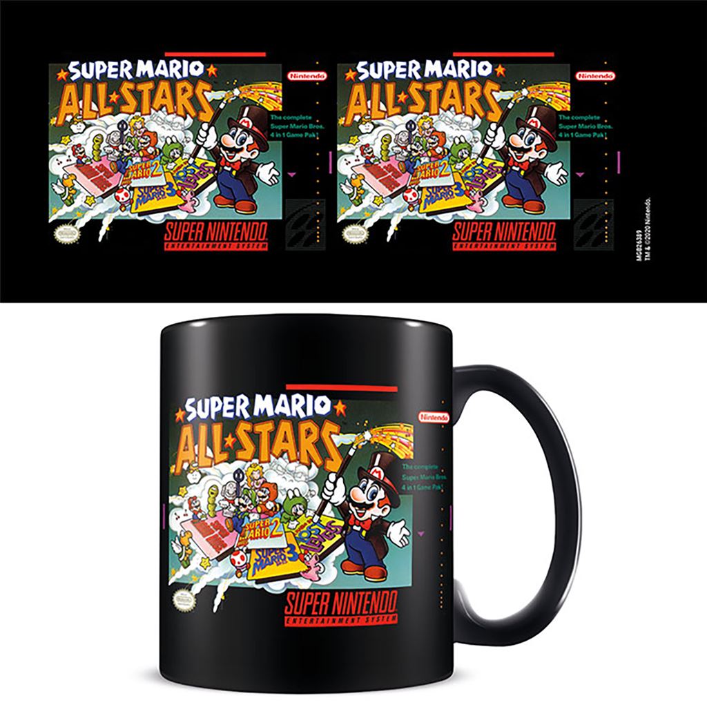 Super Nintendo (Super Mario All Stars) Black