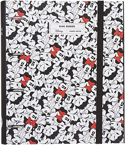 Disney: Minnie Mouse Rocks The Dots (Carpetta 4 Anelli Fustellata Premium)