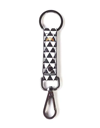 Nintendo Legend Of Zelda Hyrule Royal Crest With Pattern Strap Keychain, Unisex, Black/White (Ke837075Zel)
