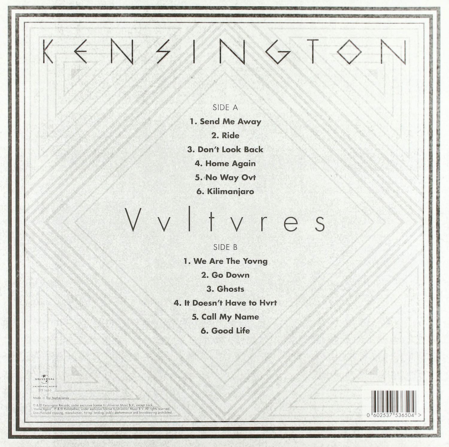 Kensington - Vultures