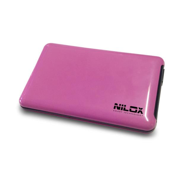Nilox DH0002FU storage drive enclosure HDD enclosure Pink 2.5"
