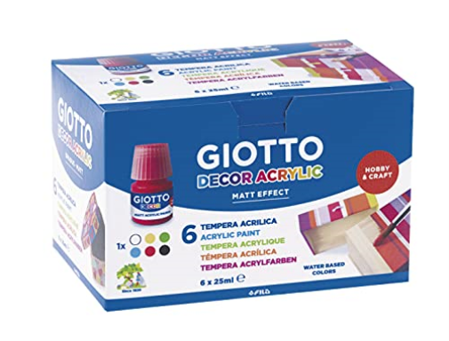 Cf6Giotto Decor Acrylic Matt Assort