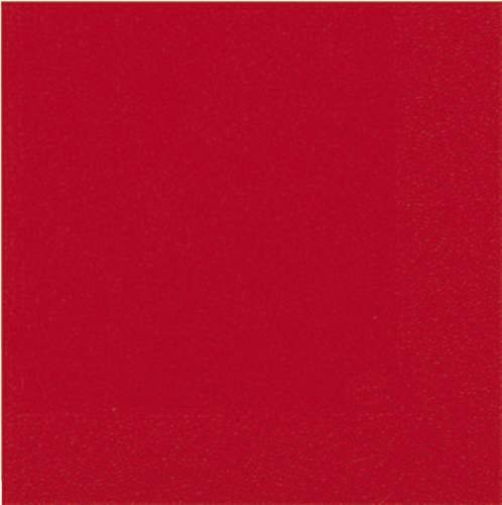Cf50 Tovagliolo 33X33 Rosso