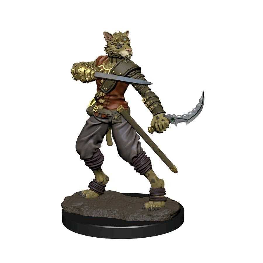 D&D Icons of the Realms Premium Figures: Tabaxi Rogue Male