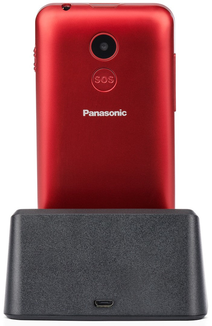 Cellulare Senior Kx-Tu155 Rosso