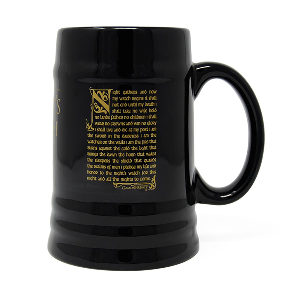Game of Thrones (Night`s Watch Oath) Ceramic STEIN