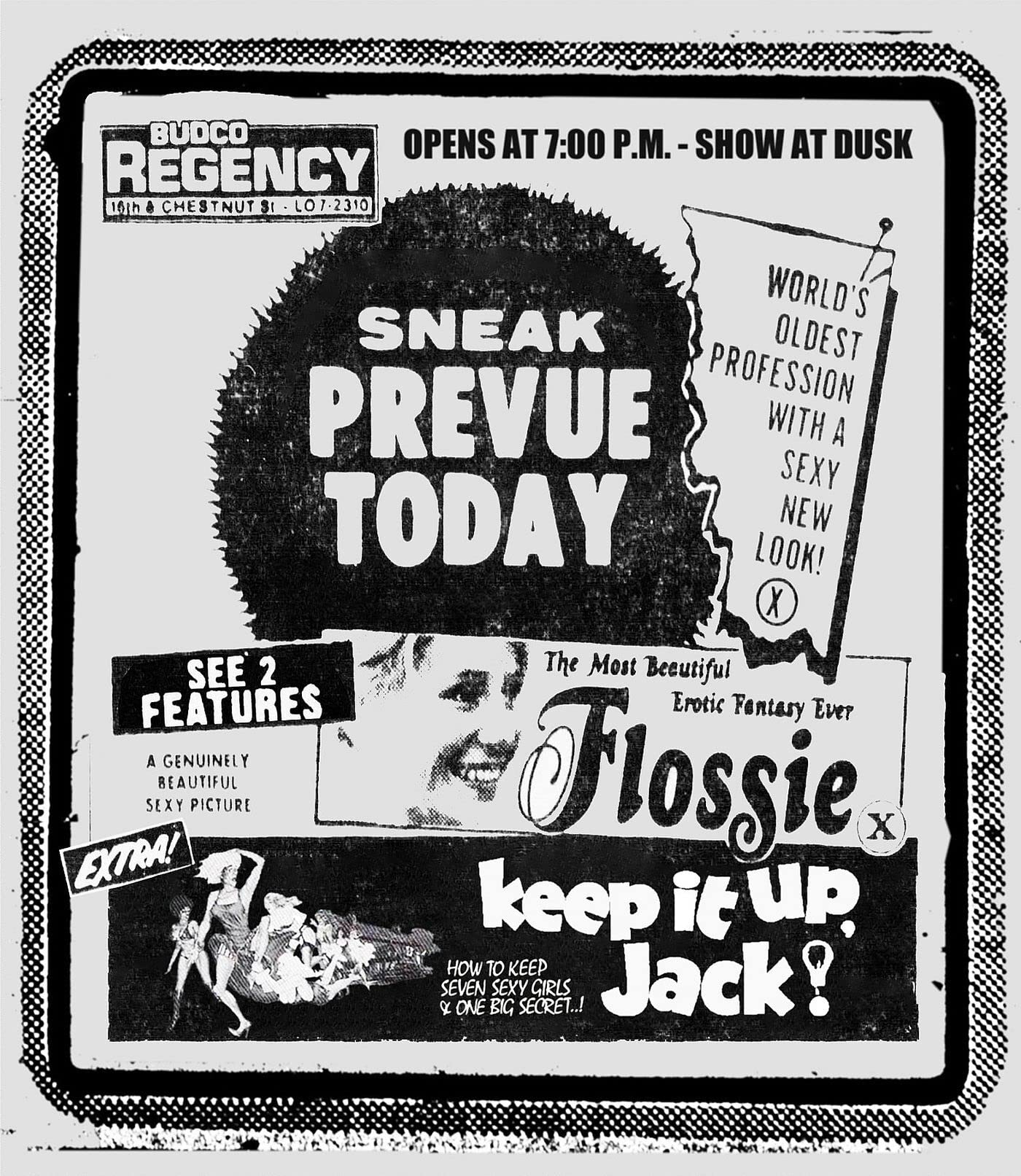 Flossie / Keep It Up, Jack (Drive-In Double Feature #15)