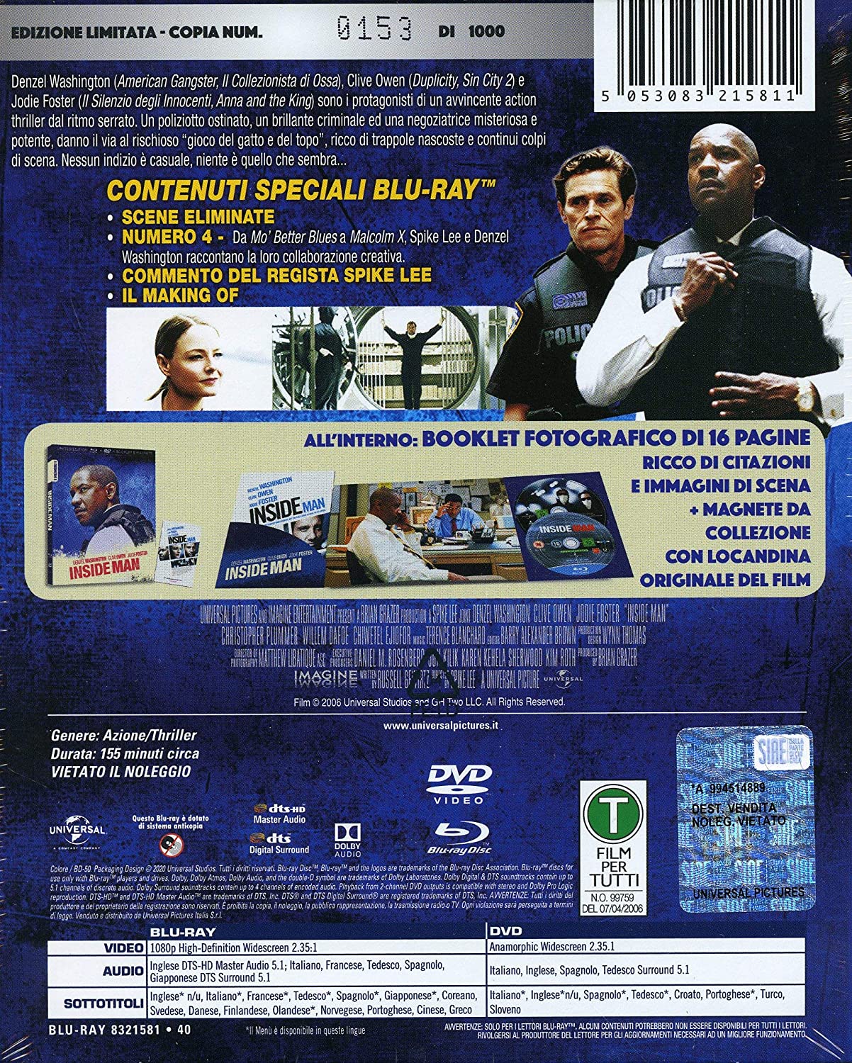 Inside Man (Br+Dv)
