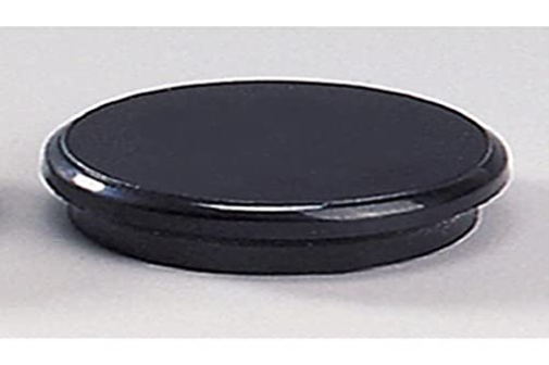 Cf10Bottoni Magnetici Diam24 Nero
