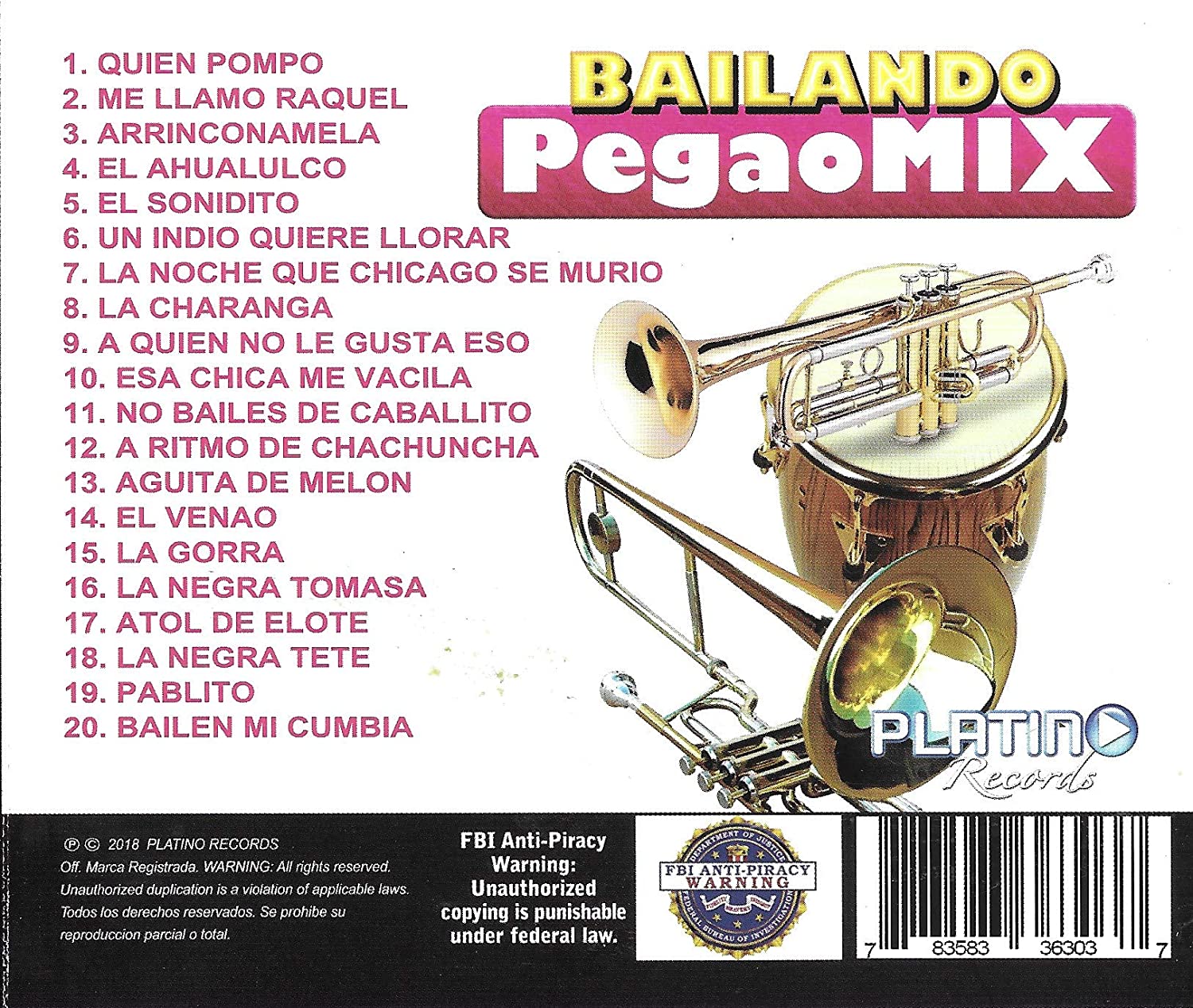 Bailando Pegao Mix (Various Artists)