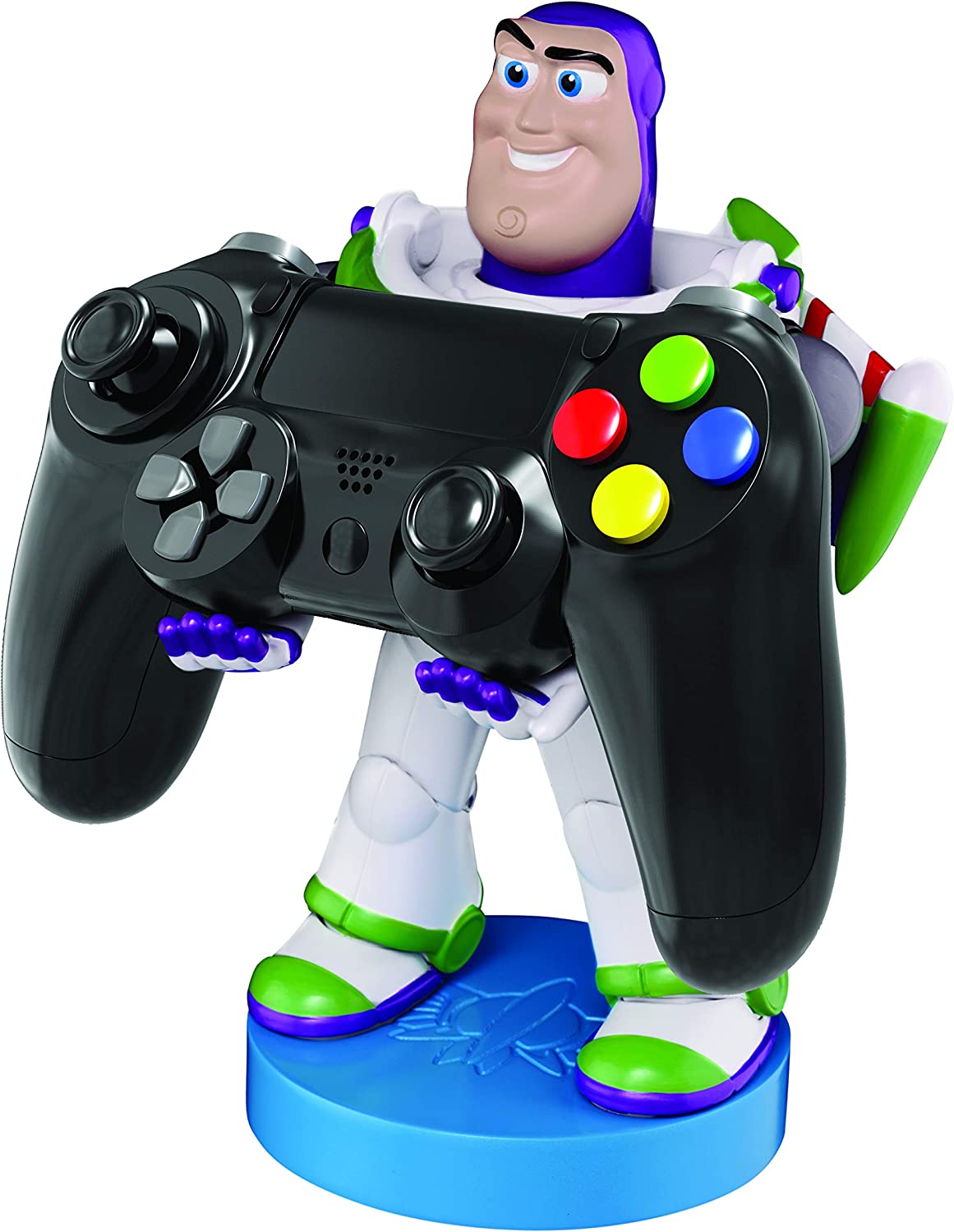 Cable Guys - Disney Toy Stroy Buzz Lightyear Gaming Accessories Holder & Phone Holder for Most Controller (Xbox, Play Station, Nintendo Switch) & Phone