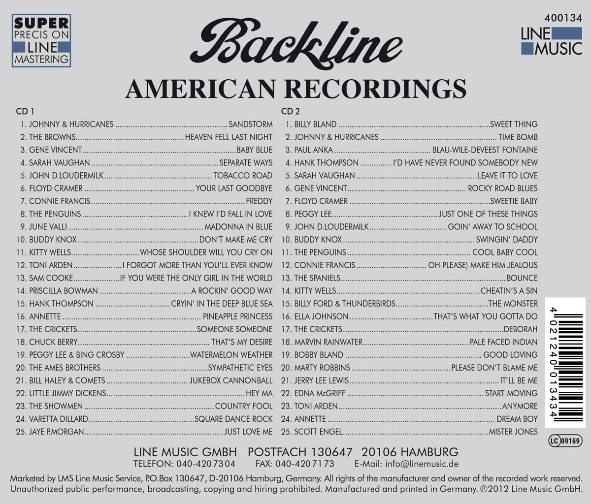 Backline Vol.134