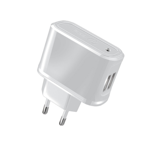 Travel Charger 2.1A Double Usb Wh
