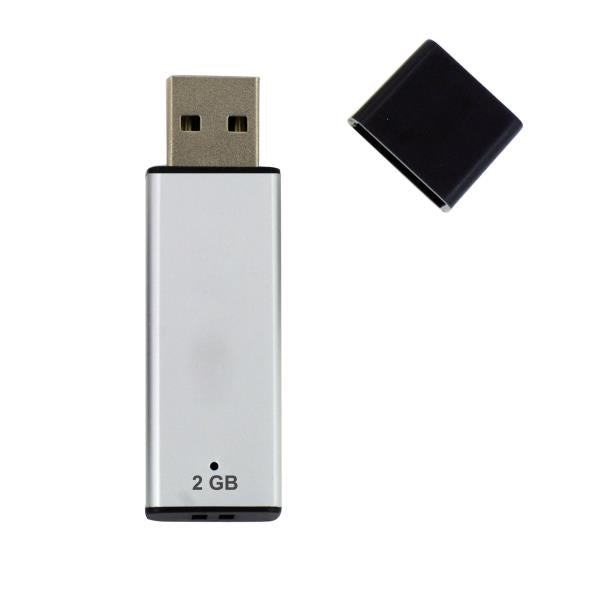 Nilox U2NIL2PPL002 USB flash drive 2 GB USB Type-A 2.0 Silver
