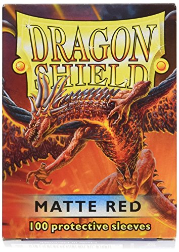 Dragon Shield Matte - Red (100 ct. in box)