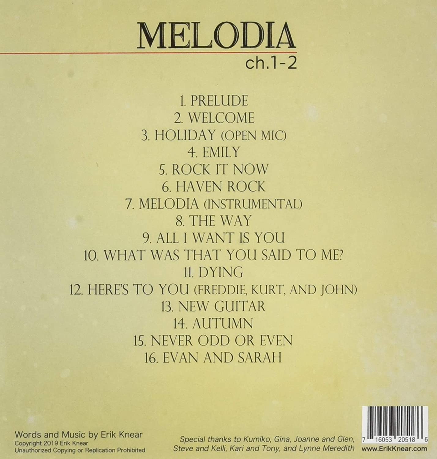 Melodia: Ch.1-2
