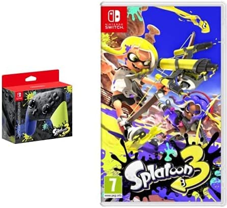 Nintendo Switch Pro Controller Splatoon 3 Edition