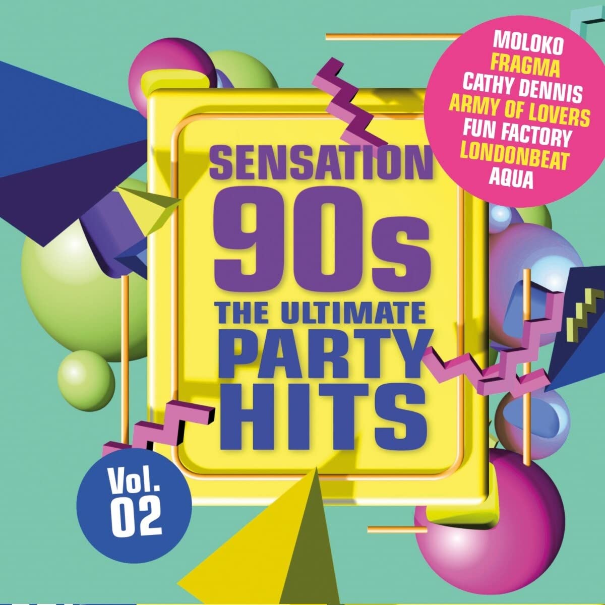 Sensation 90s Vol.2-the Ultimate Party Hits