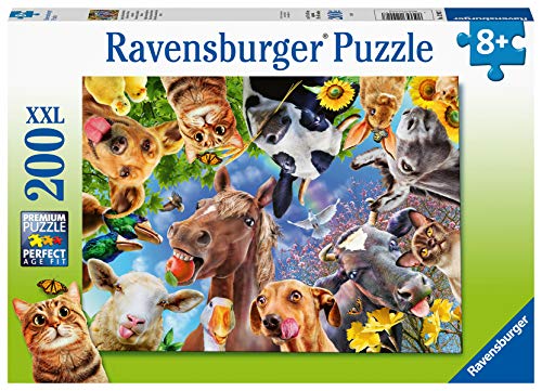 - Vrolijke Boerderijdieren (200 Stukken XXL) Puzzle